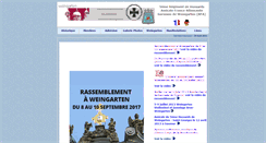 Desktop Screenshot of 5emeregimentdehussards-weingarten.fr